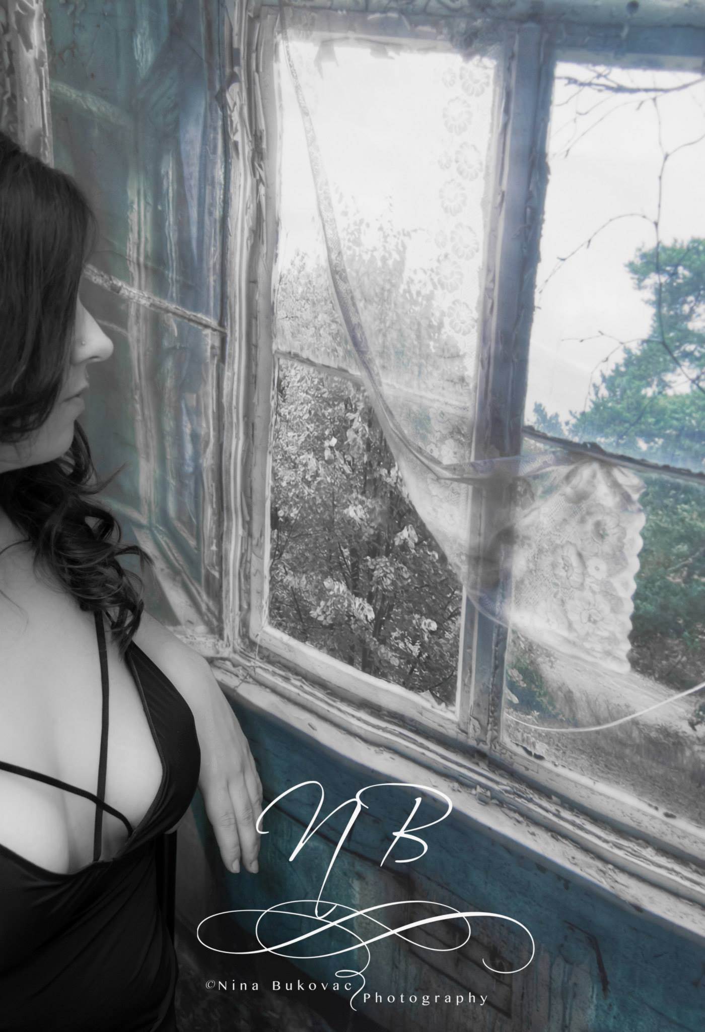 Boudoir portrait
